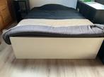 Ikea bed met lades 146x205cm, Huis en Inrichting, Ophalen, Gebruikt, Wit, Tweepersoons