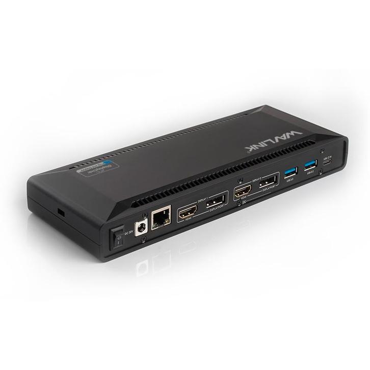 Wavlink USB-C Dock voor 2 schermen, Computers en Software, Dockingstations, Zo goed als nieuw, Docking station, Laptop, Ophalen of Verzenden