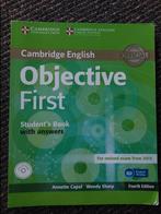 Cambridge English, Objective first Studenten boek, Boeken, Schoolboeken, Overige niveaus, Ophalen of Verzenden, Engels, Zo goed als nieuw