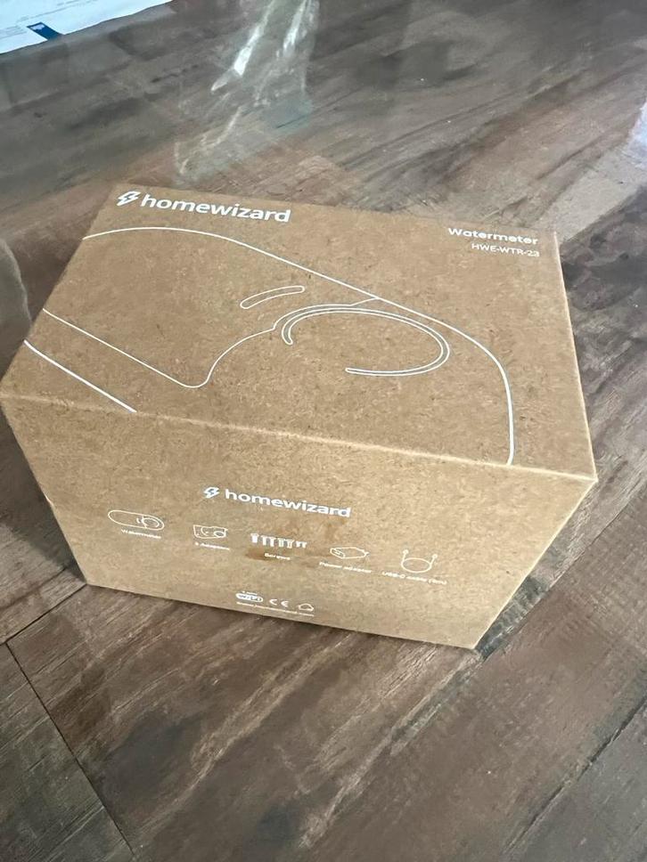 HomeWizard Watermeter - Nieuw in doos, Doe-het-zelf en Verbouw, Meetapparatuur, Nieuw, Vocht of Vloeistof, Ophalen of Verzenden