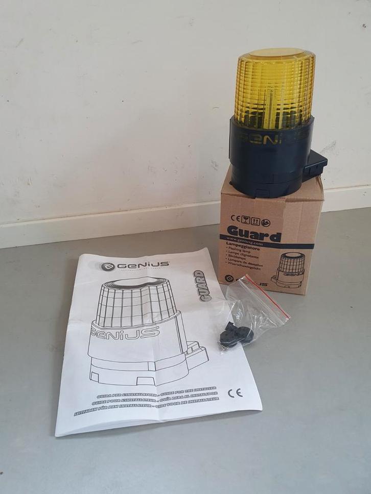 FAAC Genius Guard LED Zwaailicht signaal lamp, Tuin en Terras, Tuinhekken en Hekwerk, Nieuw, Kunststof, Ophalen of Verzenden