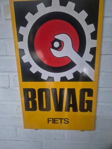 Oud Langcat Bovag Fiets Emaille Bord beschikbaar voor biedingen