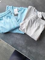 NIEUW S.I setjes in licht blauw en licht grijs, Kleding | Dames, Nieuw, Blauw, Verzenden