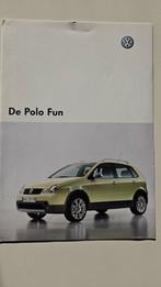 Volkswagen Polo Fun folder 2004, Ophalen of Verzenden, Zo goed als nieuw, Volkswagen