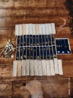 Zeer grote partij verzilverde lepeltjes, Antiek en Kunst, Antiek | Bestek, Ophalen of Verzenden