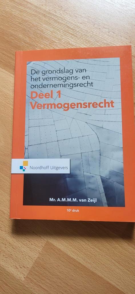 Grondslag Vermogens- en Ondernemingsrecht Deel 1, Boeken, Studieboeken en Cursussen, Gelezen, HBO, Alpha, Ophalen of Verzenden