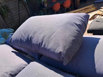 Loungeset kussens 5x rugkussens 5x zitkussens 60x60 beschikbaar voor biedingen