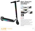 Razor  elektrischestep met led zgan 7+ step fatbike scooter, Fietsen en Brommers, Steps, Ophalen of Verzenden, Zo goed als nieuw
