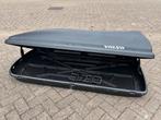 Originele Volvo Dakkoffer Zwart 400L 2 Side Open 175x82x37cm, Ophalen, Zo goed als nieuw