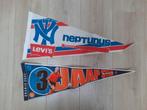 Dun vilt vlaggen: Neptunus New York (honkbal) en Jaap Stam, Ophalen of Verzenden, Gebruikt