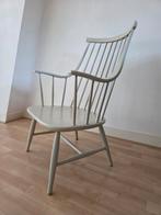 Twee vintage Lena Larsson Nesto stoelen, Ophalen, Gebruikt, Twee, 60er jaren vintage