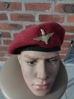 Ww2 BRITISCH PARATROOPER BARET 1944, Verzamelen, Ophalen of Verzenden, Landmacht