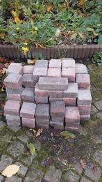 200 - 250 tuintegels 10 x 10 cm, Tuin en Terras, Ophalen, Gebruikt, Beton, Klinkers