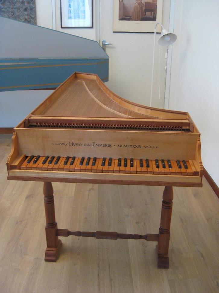 klavecimbel, Muziek en Instrumenten, Snaarinstrumenten | Klavecimbels, Zo goed als nieuw, Ophalen