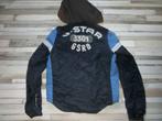 G-star stoer zomerjasje ( bikermodel ) maat S., Kleding | Heren, Jassen | Zomer, Gedragen, Blauw, Maat 48/50 (M), Ophalen of Verzenden