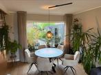 Hanglamp touw met plafondplaat E27 fitting, Huis en Inrichting, Lampen | Hanglampen, Verzenden, Gebruikt, Stof, 75 cm of meer