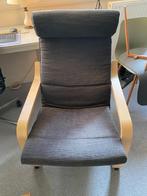 Fauteuil POÄNG Ikea (Antraciet Grijs), Huis en Inrichting, Fauteuils, Hout, Minder dan 75 cm, Ophalen of Verzenden, Modern
