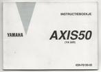 Yamaha AXIS50 YA 50 R handleiding (3466z) scooter, Fietsen en Brommers, Handleidingen en Instructieboekjes, Ophalen of Verzenden