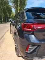 Vw t-roc face lift 150 pk 3x R- line, Voorwielaandrijving, Zwart, 150 pk, Leder en Stof