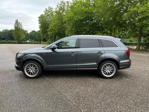 Audi Q7 Grijs Kenteken 3.0 tdi S-Line, Auto's, Bestelauto's, Particulier, Diesel, Origineel Nederlands, Zilver of Grijs, Dealer onderhouden