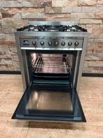 Luxe Smeg RVS 5 pits met multifunctionele oven 70x60 cm, Witgoed en Apparatuur, Fornuizen, Fornello Esperta, Ophalen of Verzenden