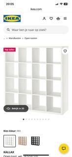 Ikea open kast KALLAX  met 16 vakken (4x4), Gebruikt, 100 tot 150 cm, 100 tot 150 cm, Ophalen of Verzenden
