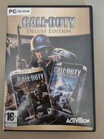 Pc game Call of Duty deluxe edition, Spelcomputers en Games, Games | Pc, Shooter, 1 speler, Ophalen of Verzenden, Zo goed als nieuw