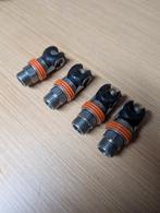 4 Oetiker veiligheids knikkoppeling 1/2" buitendraad, Doe-het-zelf en Verbouw, Compressors, 100 liter of meer, Ophalen of Verzenden