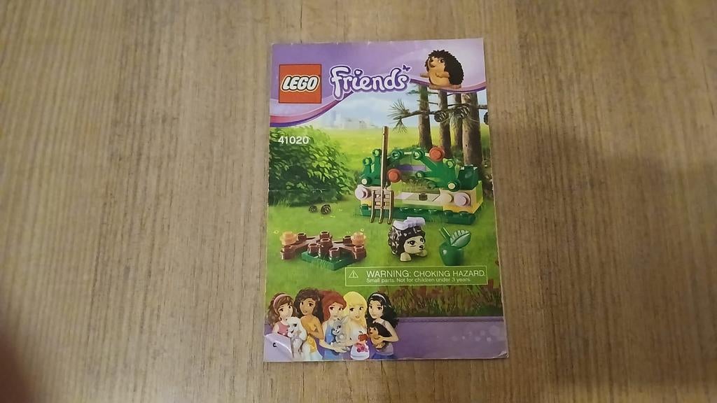 Lego friends 41020 egelhuisje, Ophalen of Verzenden, Zo goed als nieuw, Complete set, Lego