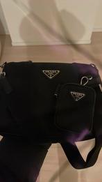 Prada saffiano Heren Tas origineel, Ophalen of Verzenden, Zo goed als nieuw, Zwart, Overige merken