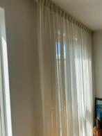 Te koop 2 witte gordijnen, Ophalen of Verzenden