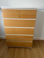 Malm ladekast 6 lades, Ophalen, Gebruikt, 5 laden of meer, 100 tot 150 cm