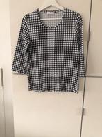 Peter Hahn shirt pied de poule mt 40, Maat 38/40 (M), Zwart, Ophalen of Verzenden, Zo goed als nieuw