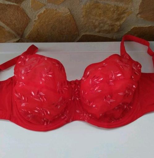 Panache 70GG 32GG Koraal roodroze bh balconet model, Kleding | Dames, Ondergoed en Lingerie, BH, Rood, Ophalen of Verzenden