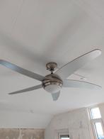 2 plafondventilatoren met verlichting, Ophalen, Gebruikt, Metaal