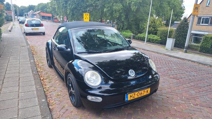 VW BEETLE CABRIO 1.4 16v, Auto's, Volkswagen, Particulier, Beetle (Kever), Airbags, Centrale vergrendeling, Elektrische buitenspiegels
