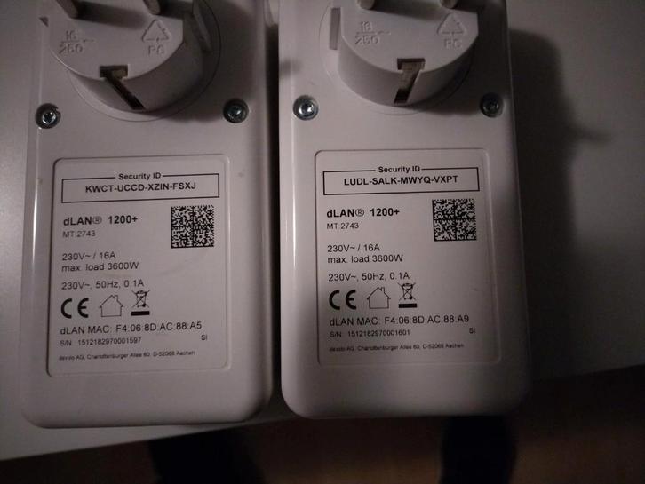 2x Devolo dLAN 1200+ Powerline Adapters, Computers en Software, Powerlines, Gebruikt, Ophalen of Verzenden
