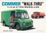 Commer Walk-Thru bestelwagenfolder uit 1967, Gelezen, Verzenden