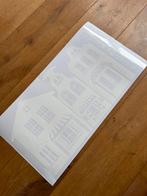 Herbruikbare raamsticker extra huisjes, Ophalen of Verzenden, Nieuw