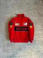 Ferrari F1 Jas, Formule 1 Bomber Jas, Geborduurd Ferrari Jas, Ferrari, Maat 42/44 (L), Nieuw, Ophalen of Verzenden