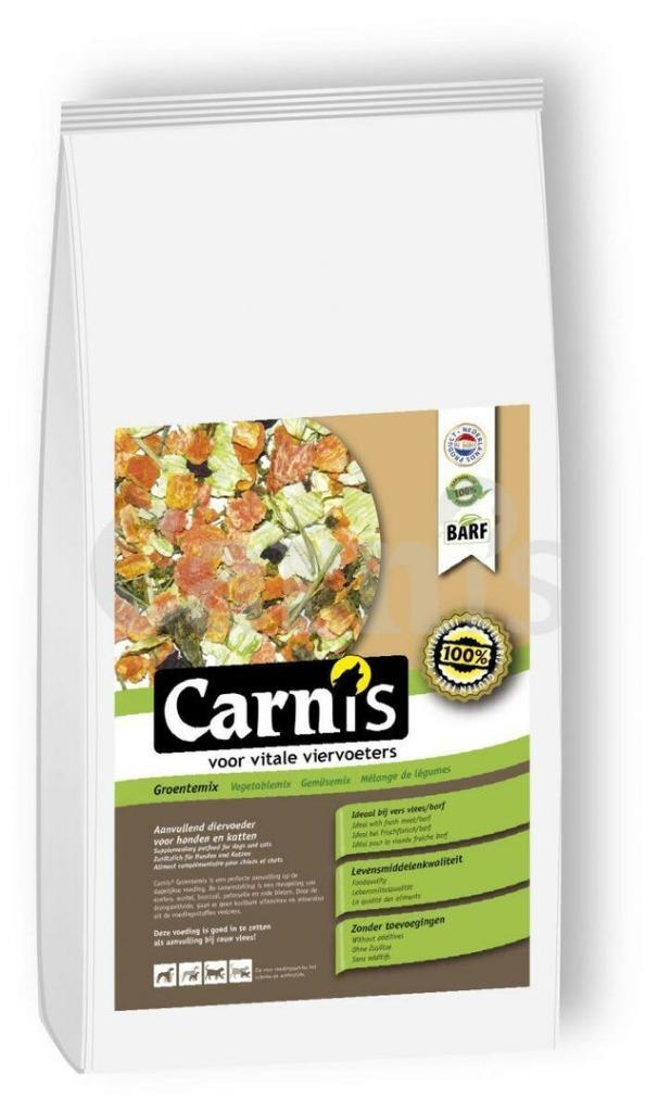ACTIE Carnis Groentemix 4kg nu voor maar €54,95, Dieren en Toebehoren, Dierenvoeding, Hond, Ophalen of Verzenden