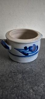 Keuls aardewwrk blauw potje, Antiek en Kunst, Antiek | Keramiek en Aardewerk, Ophalen of Verzenden