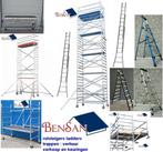 rolsteiger Kamersteiger steiger ladder trap bensan enter, Doe-het-zelf en Verbouw, Steigers, Ophalen, Gebruikt, Rolsteiger of Kamersteiger
