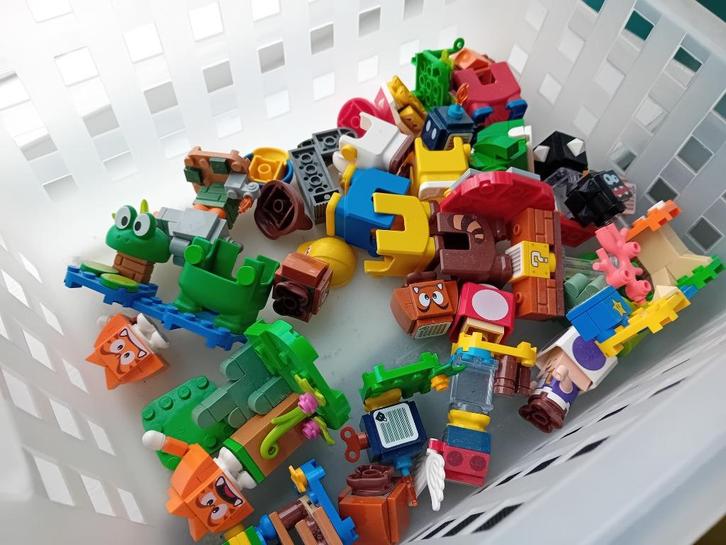 Mario lego - oa Mario poppetje en power up pakketten, Kinderen en Baby's, Speelgoed | Duplo en Lego, Zo goed als nieuw, Ophalen of Verzenden