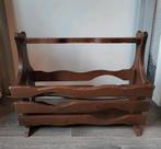 Multifunctioneel houten tijdschriftenrek - lectuurbak, Ophalen, Zo goed als nieuw