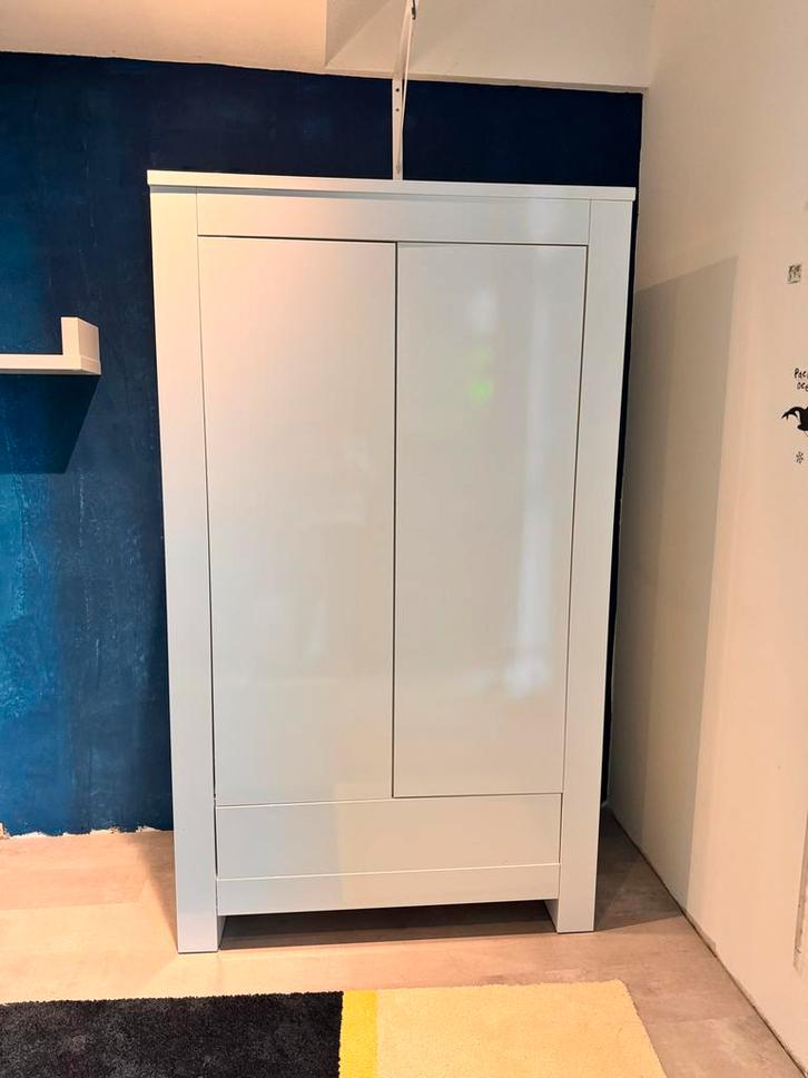 Kledingkast Hoogglans wit, Huis en Inrichting, Kasten | Kledingkasten, 150 tot 200 cm, 50 tot 75 cm, Ophalen