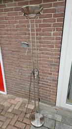 Staande lamp vloerlamp 180 cm hoog, Huis en Inrichting, Lampen | Vloerlampen, Ophalen, Gebruikt, Metaal, 150 tot 200 cm