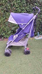 Maclaren Buggy Techno XT blauw/zilver, Kinderen en Baby's, Buggy's, Verstelbare rugleuning, Gebruikt, Maclaren, Ophalen