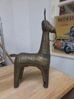 Antiek bronzen Indiaas paard, Ophalen of Verzenden