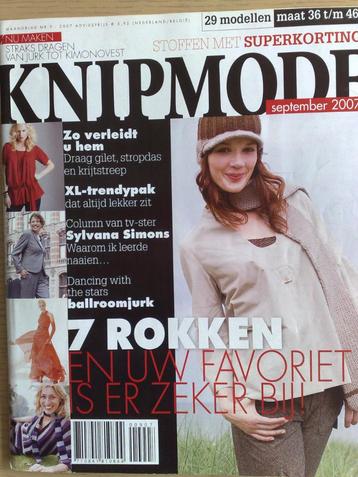 Knipmode september nr. 9 / 2007 beschikbaar voor biedingen